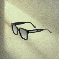 Óculos de sol grandes de acetato