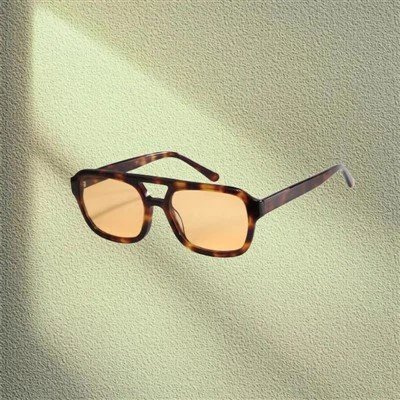 Óculos de sol de acetato de grife