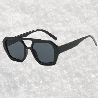 Óculos de sol da moda feminina Polygon